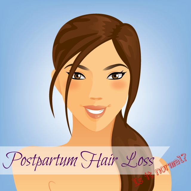 Postpartum Hair Loss @homelifeabroad.com #pregnancy #hairloss #beauty