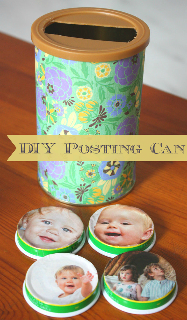 DIY Toys - A Posting Can @homelifeabroad.com #baby #toys #diytoys