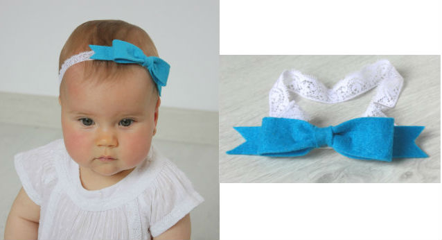 DIY Baby Headbands @homelifeabroad.com #diyheadbands #babyheadbands