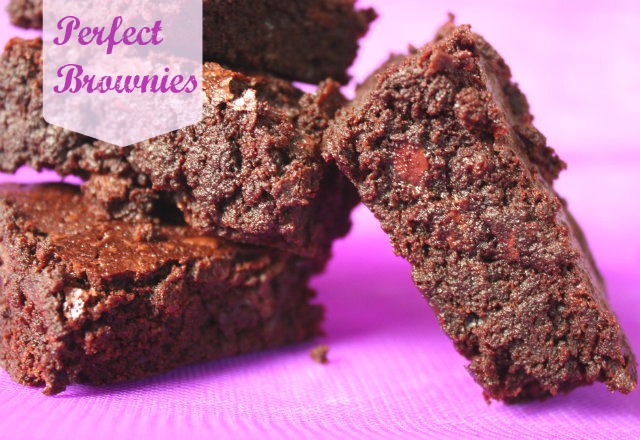 The Perfect Brownie Recipe @homelifeabroad.com #brownie #recipe