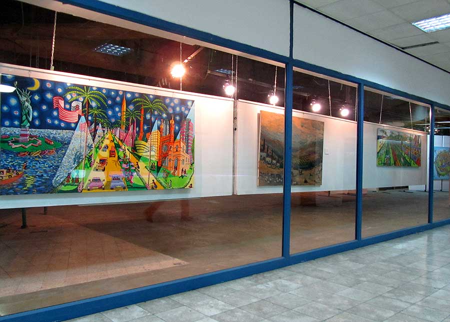 Art Gallery at TLV Bus Station