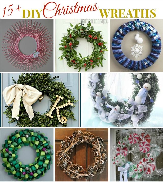 Christmas Wreaths @homelifeabroad.com #DIYwreaths #christmas #christmaswreath