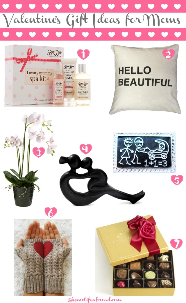 Valentine's Gift Ideas for Mom @homelifeabroad.com #valentinesday #valentinesgifts #mom