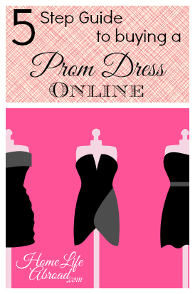 5 Step Guide to Buying a Prom Dress Online @homelifeabroad.com #prom #dress #fashion