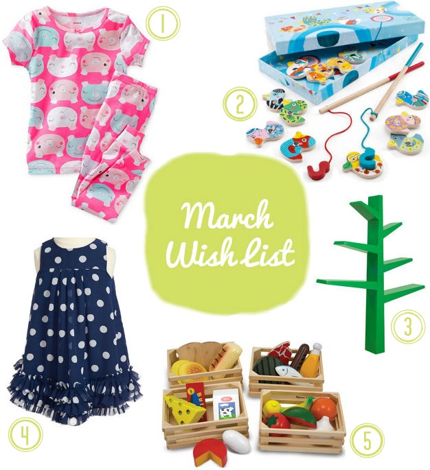 March Wish List @homelifeabroad.com #baby products #kidsproducts #toys