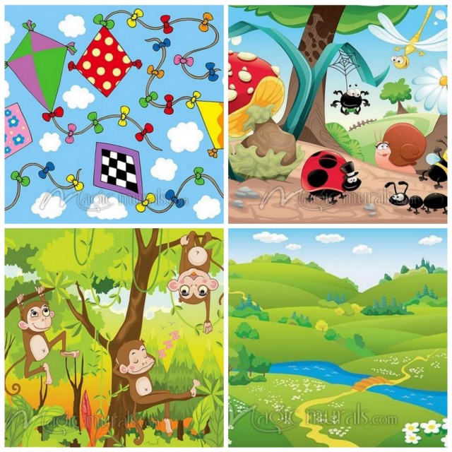 Perfect murals for kids room