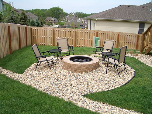 Gorgeous Fire Pit featured on @homelifeabroad.com