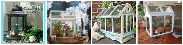 DIY Gifts Made from Picture Frames @homelifeabroad.com #DIY #pictureframe #diygifts #garden #terrarium