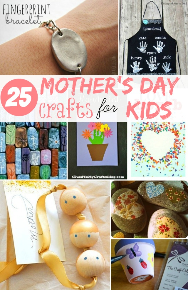 Mother's Day Crafts for Kids @homelifeabroad.com #mothersday #kidcraft #diymothersday #diygifts