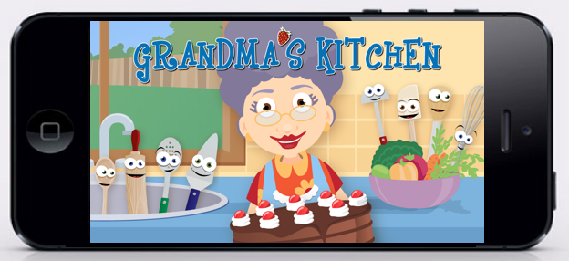 Gandma's Kitchen App @homelifeabroad.com #apparoo #kids