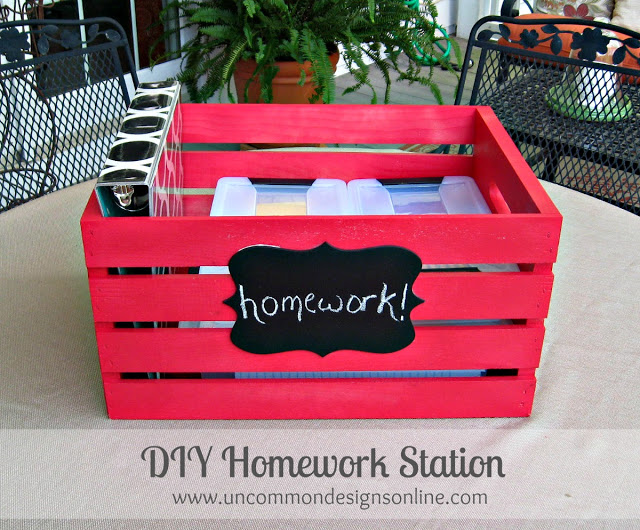 Homework Station ~ uncommon Designs