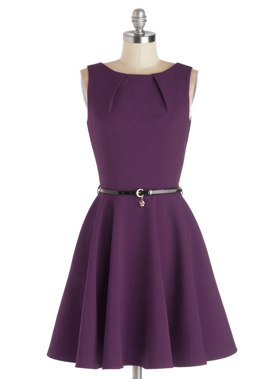 Luck Be a Lady Dress in Violet, featured @homelifeabroad.com