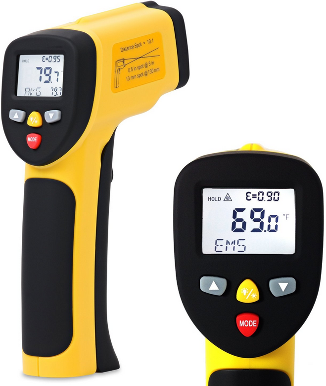 ennoLogic eT650D Infrared Thermometer view @homelifeabroad