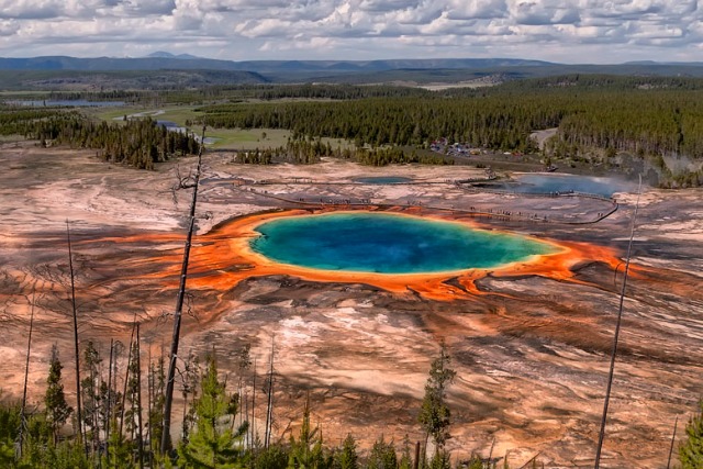 Grand Prismatic Spring - Family Vacation Destination Ideas for 2015