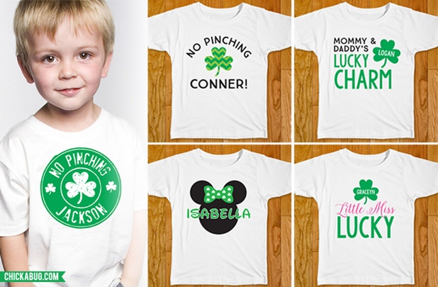 Personalized St. Patrick's Day Iron-Ons