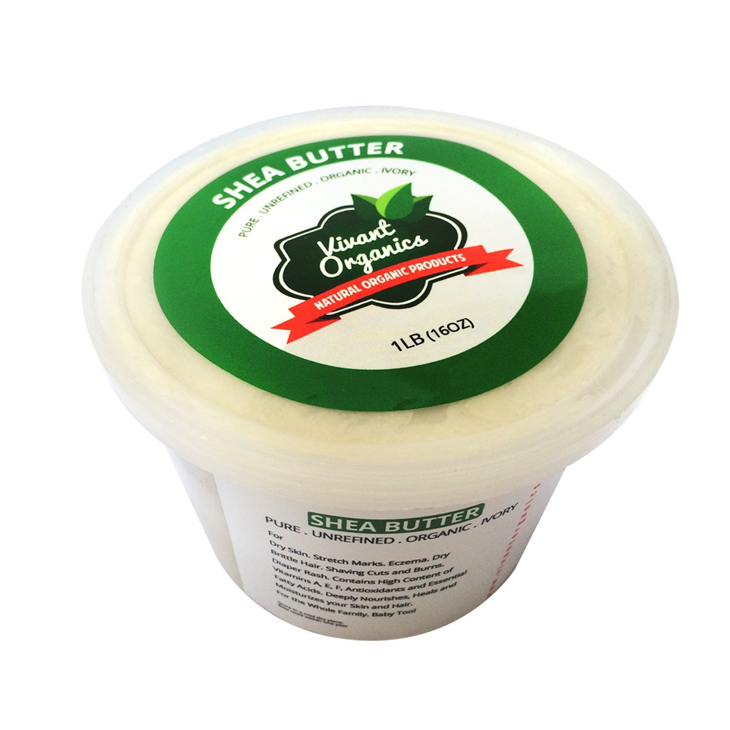 Pure Organic Ivory Shea butter from Vivant Organics, featured @homelifeabroad.com