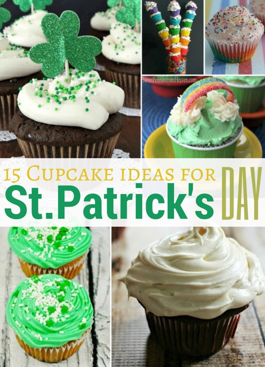 15 St. Patrick's Day Cupcake Ideas