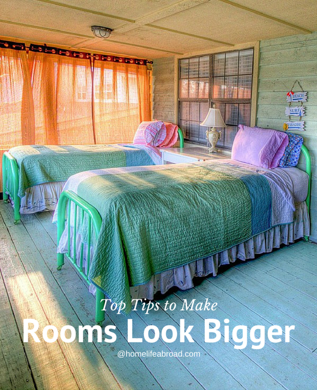 Top Tips To Make Small Rooms Look Bigger homelifeabroad.com