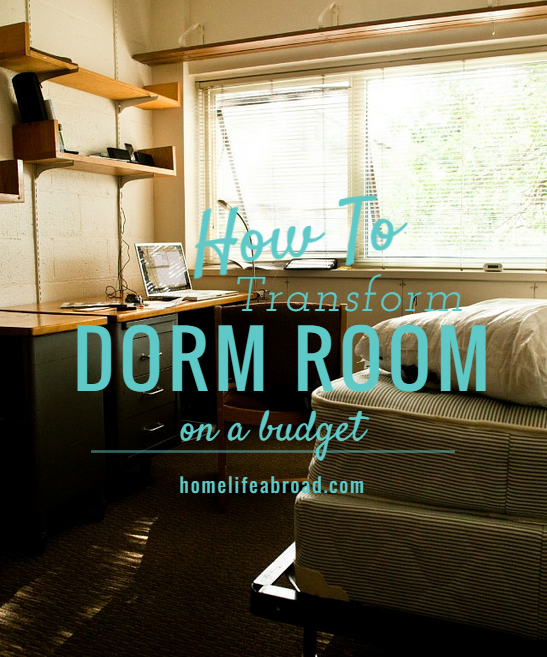 How to transform dorm room on a budget
