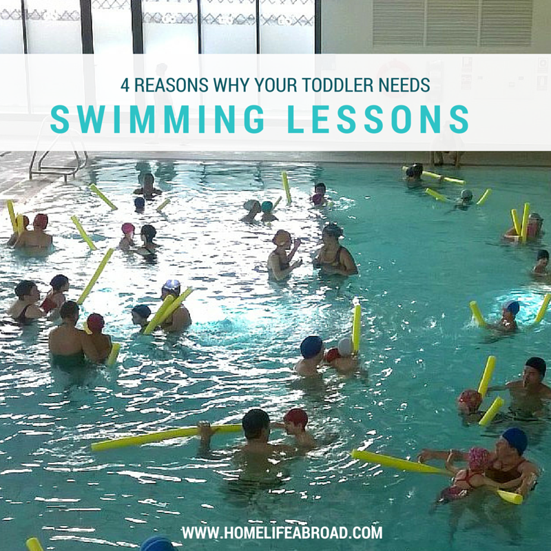 Why your toddler needs swimming lessons