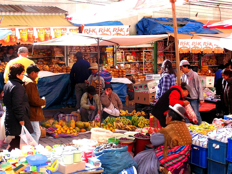 Market of La Paz