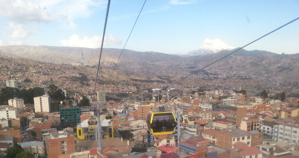 Teleferico La Paz, Bolivia @homelifeabroad.com