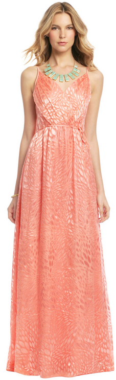 Tropical Sunset Maxi by Yumi Kim ($100 Rental/$385 Retail) Napa Wedding