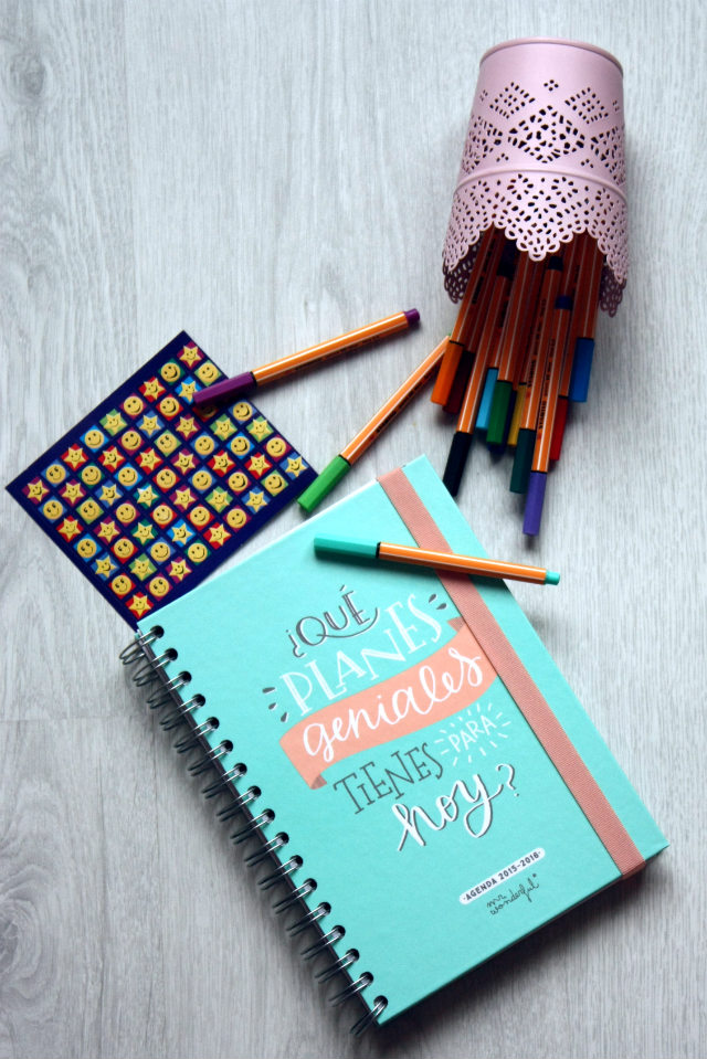 Check out these cute planners 2015 and 2016! Que Planes Geniales Tienes Hoy planner by mr. wonderful* shop.