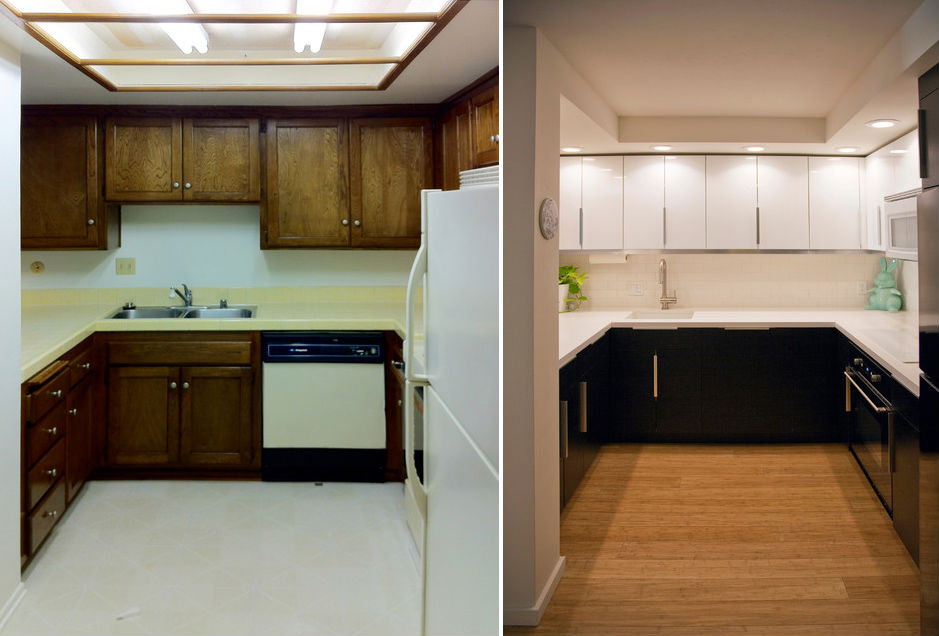 Before & After Photos by Sunnyvale Architects & Building Designers Jon+Aud Design