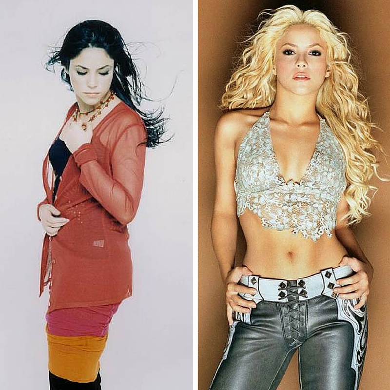 shakira-before-after