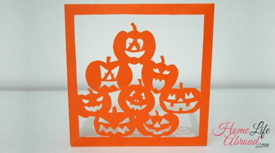 DIY Halloween Papercut 3D Boxes with FREE templates @homelifeabroad.com #halloween #halloweencrafts #DIY #papercut