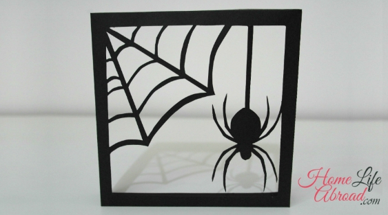 DIY Halloween Papercut 3D Boxes with FREE templates @homelifeabroad.com #halloween #halloweencrafts #DIY #papercut