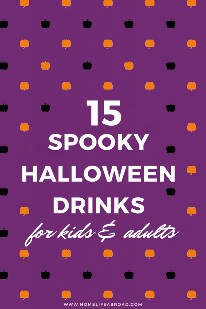 Halloween Drinks for Kids and Adults