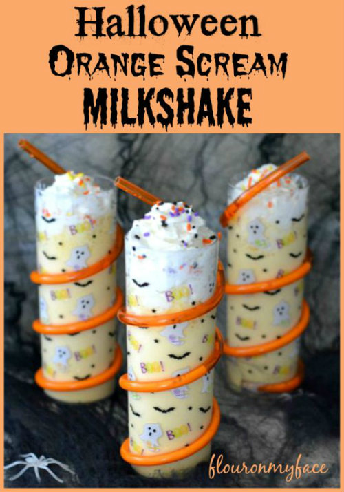 Halloween-Orange-Scream-MilkShake-flouronmyface