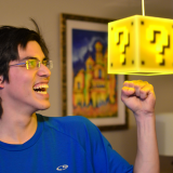 8-Bit Lit Mario Lamp
