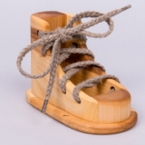 Wooden Learn to Tie Shoe