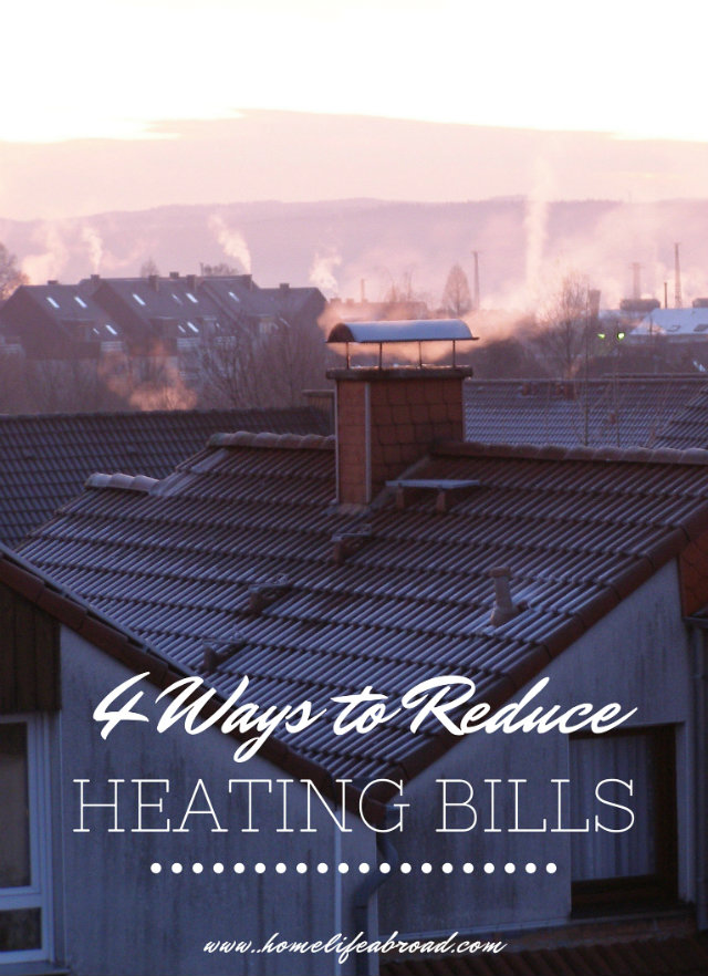 4 Ways to Reduce Heating Bills