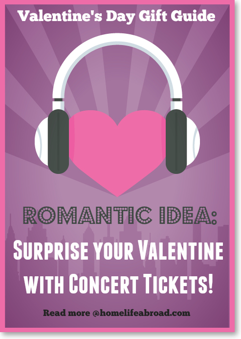 Romantic T Idea Surprise Your Love With Concert Tickets