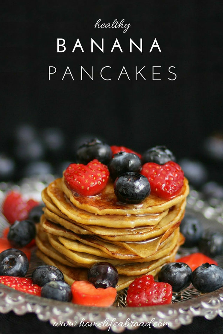 Healthy Banana Pancake Recipe