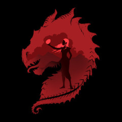 Khaleesi Dragon Silhouette Shirt
