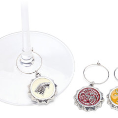 Game of Thrones House Sigil Wine Charms