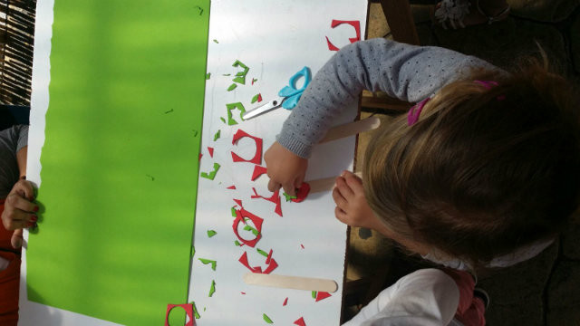 Strawberry bookmark