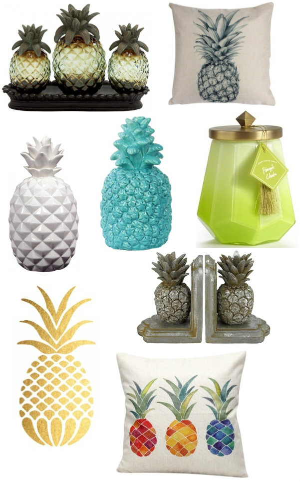  Decor Elements Pineapple Themed Products