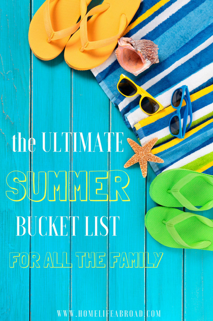 The Ultimate Summer Bucket List