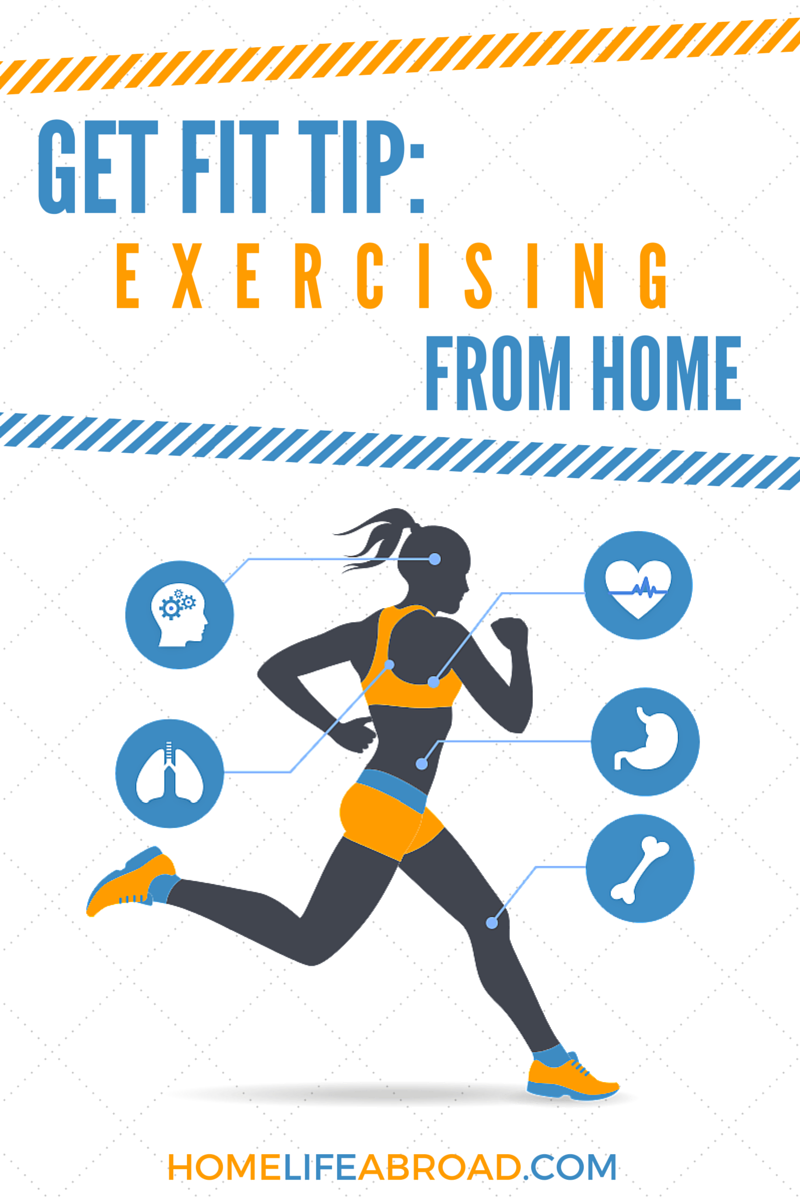 Get Fit Tip: Exercising from home with a treadmill. #treadmill #exercise #run #health