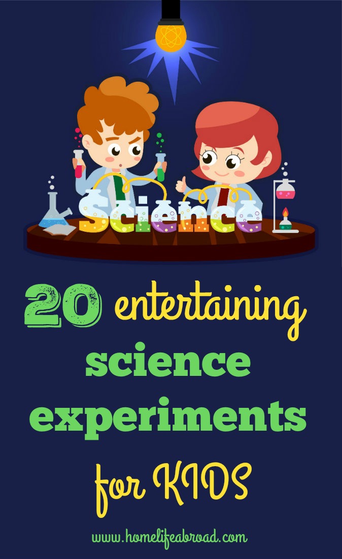 Science experiments for kids