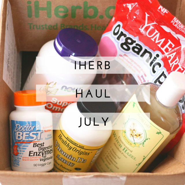 iHerb Haul July