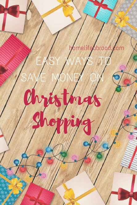 Easy Ways To Save Money On Christmas Shopping