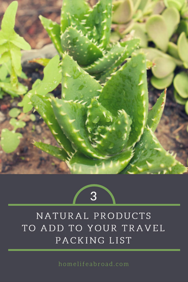 Travel Light: Top 3 Natural Products to Add to Your Tavel Packing List