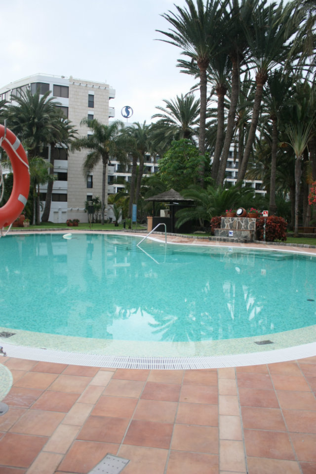 Seaside Palm Beach saltwater pool